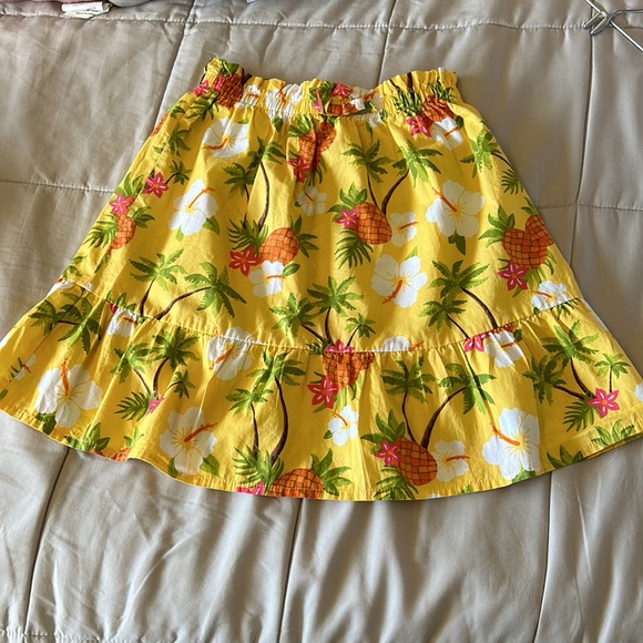 Gymboree tropical summer cotton skirt - Picture 5 of 6